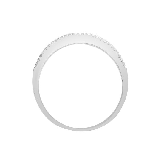 8ct White 0.47ct Natural Diamond 3 Row 1 8ct White 0.47ct Natural Diamond 3 Row